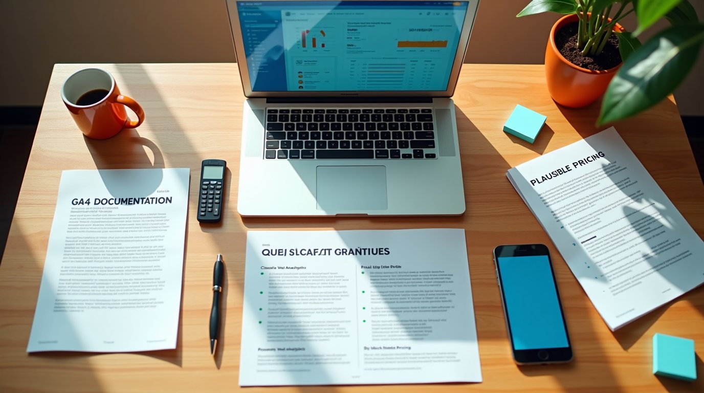 Trzy realne opcje pomiaru ruchu na stronie firmowej w 2026 roku. Czym różni się Google Analytics 4 od Cloudflare Web Analytics i Plausible, dlaczego cookie banner przestał być neutralny i którą drogą iść w MŚP, żeby nie wpaść w pułapkę RODO ani nie utopić pieniędzy.