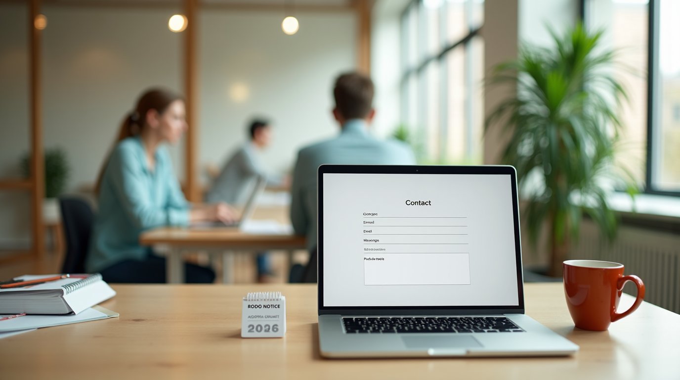 Formularz kontaktowy traci klientów przez zbyt wiele pól, CAPTCHA ładującą zasoby Google i brak klauzuli RODO przy przycisku. Pokażemy, jak to naprawić krokami, które właściciel firmy może przekazać deweloperowi lub zlecić agencji.