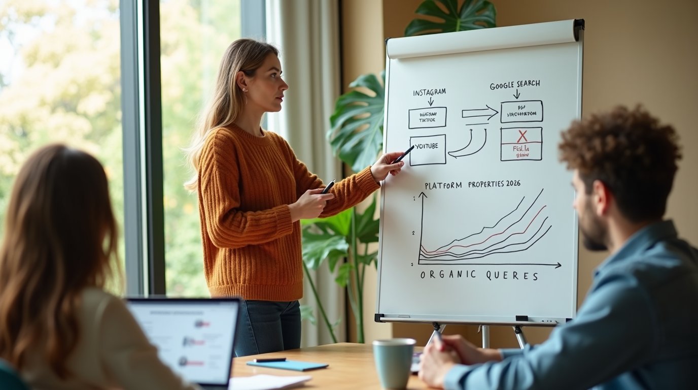Google Search Console Platform Properties — jak MŚP śledzi widoczność postów z Instagrama, TikToka i YouTube w Google