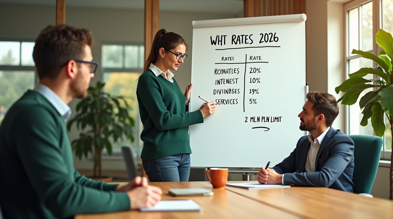 Płacisz zagranicznym dostawcom za oprogramowanie, licencje, usługi reklamowe lub marketing? Możesz mieć obowiązek pobierania podatku u źródła — bez wiedzy o tym narażasz firmę na zaległości podatkowe i odsetki.