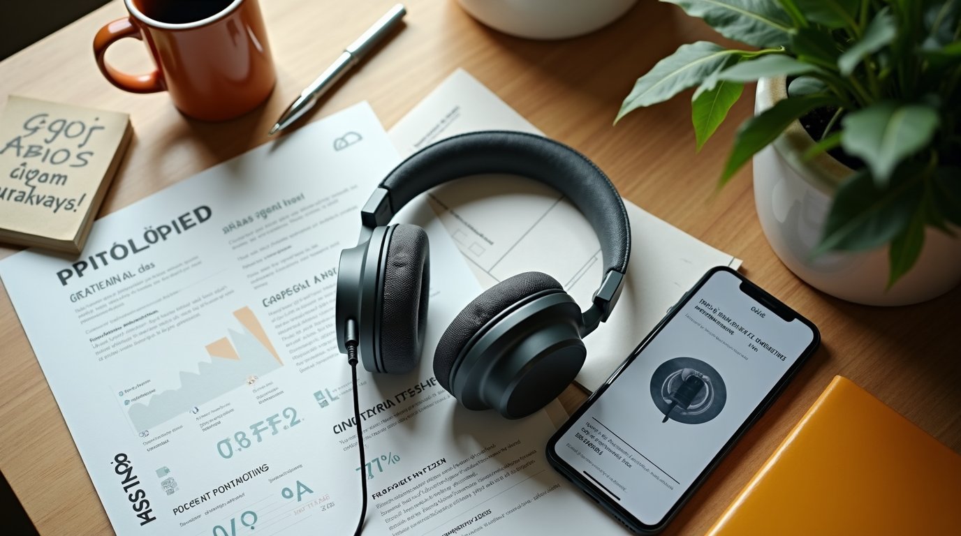 12 milionów Polaków słucha podcastów co miesiąc, a 33% z nich podejmuje działanie po usłyszeniu reklamy. Sprawdź, kiedy warto wykupić reklamę audio w cudzym podcaście, a kiedy uruchomić własną produkcję firmową — z konkretami o kosztach i formatach.