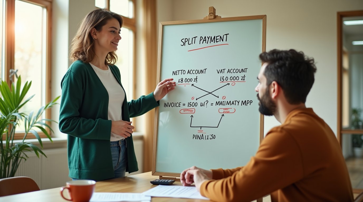 Mechanizm podzielonej płatności (MPP) dotyczy setek tysięcy transakcji B2B w Polsce. Tłumaczymy, które faktury objęte są obowiązkiem, co zmieniło się od lutego 2026 r. wraz z KSeF, i jak zarządzać rachunkiem VAT, żeby nie blokować sobie gotówki.